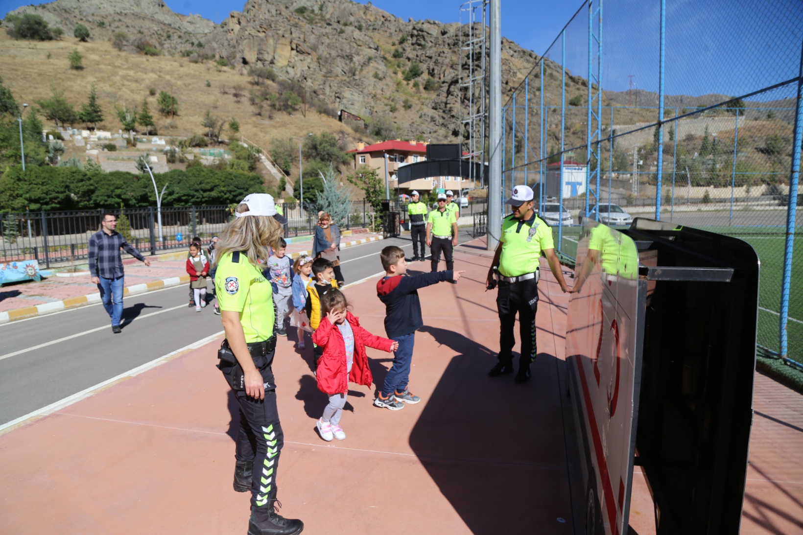 Çocuk Trafik Eğitim Parkı şenlendi 3