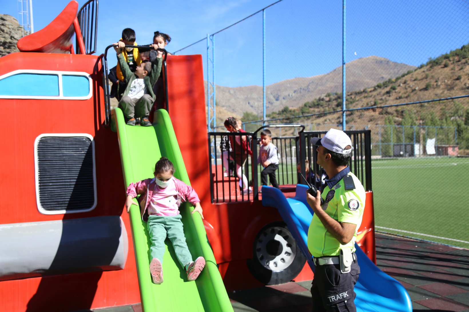 Çocuk Trafik Eğitim Parkı şenlendi 9