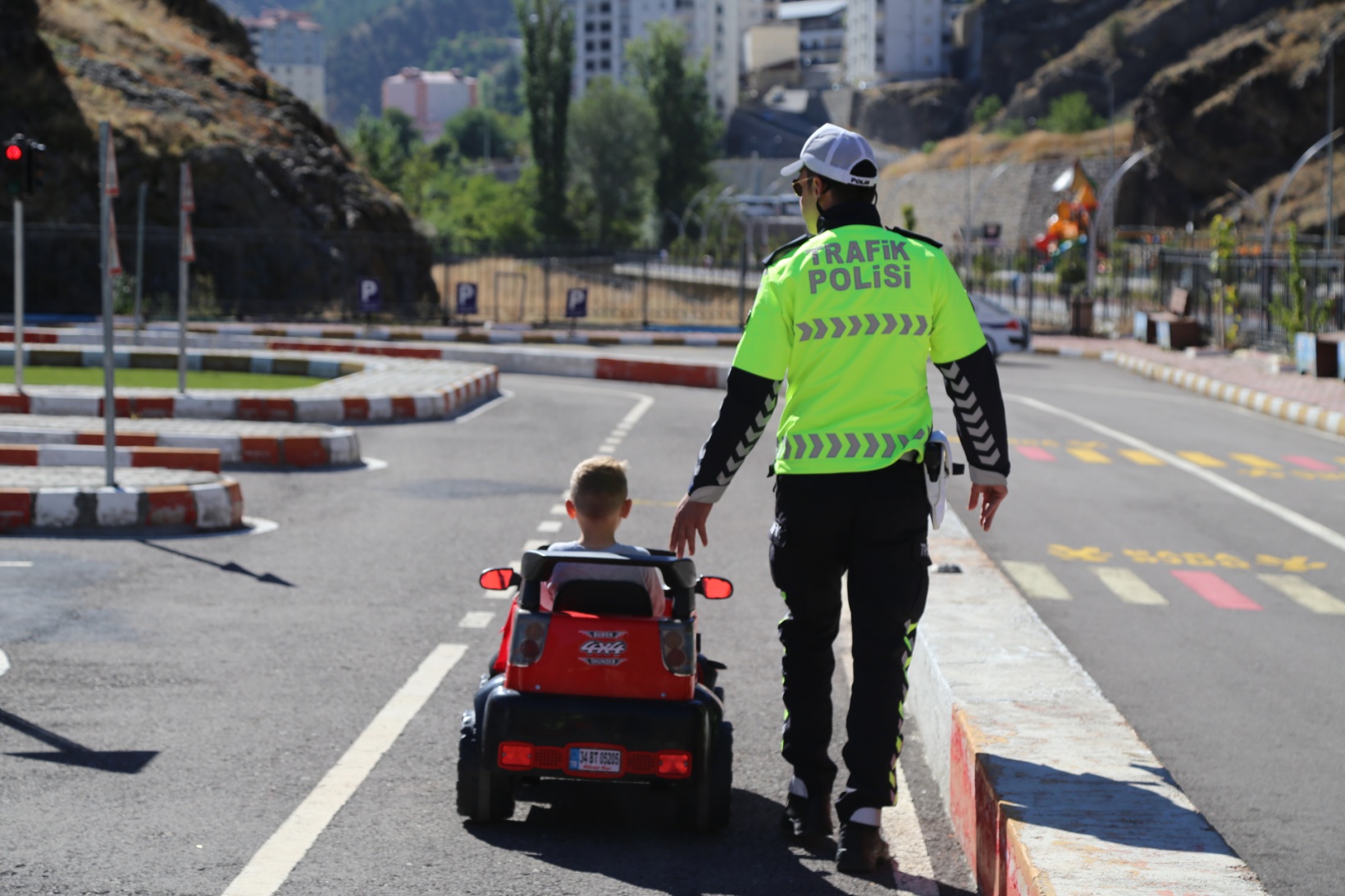 Çocuk Trafik Eğitim Parkı şenlendi 6