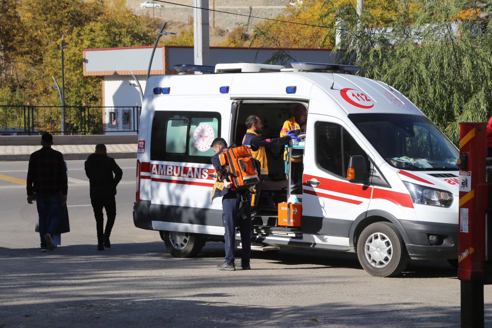 112 Başhekimliğinde yangın tatbikatı 3