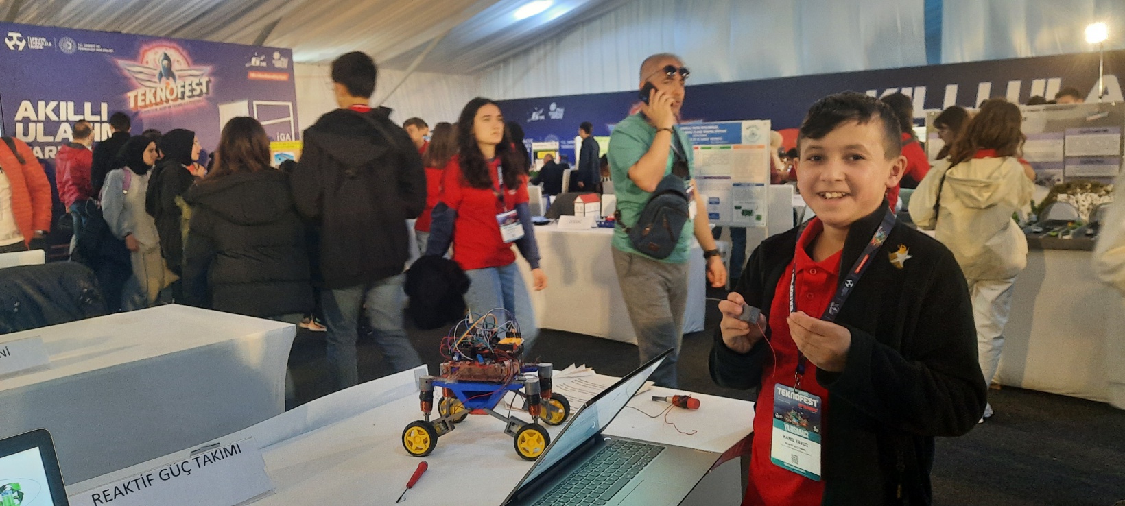 TEKNOFEST’te gururumuz oldular 2