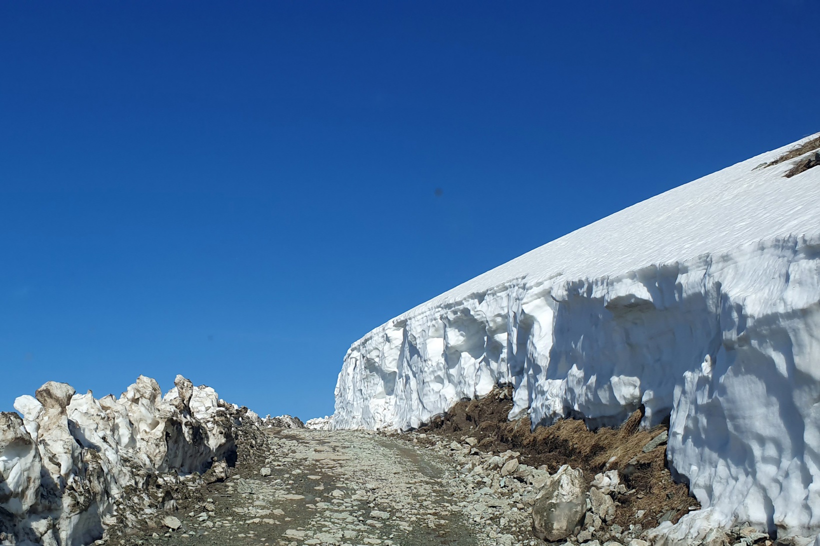 Gümüşhane yaylalarında karla mücadele devam ediyor 3