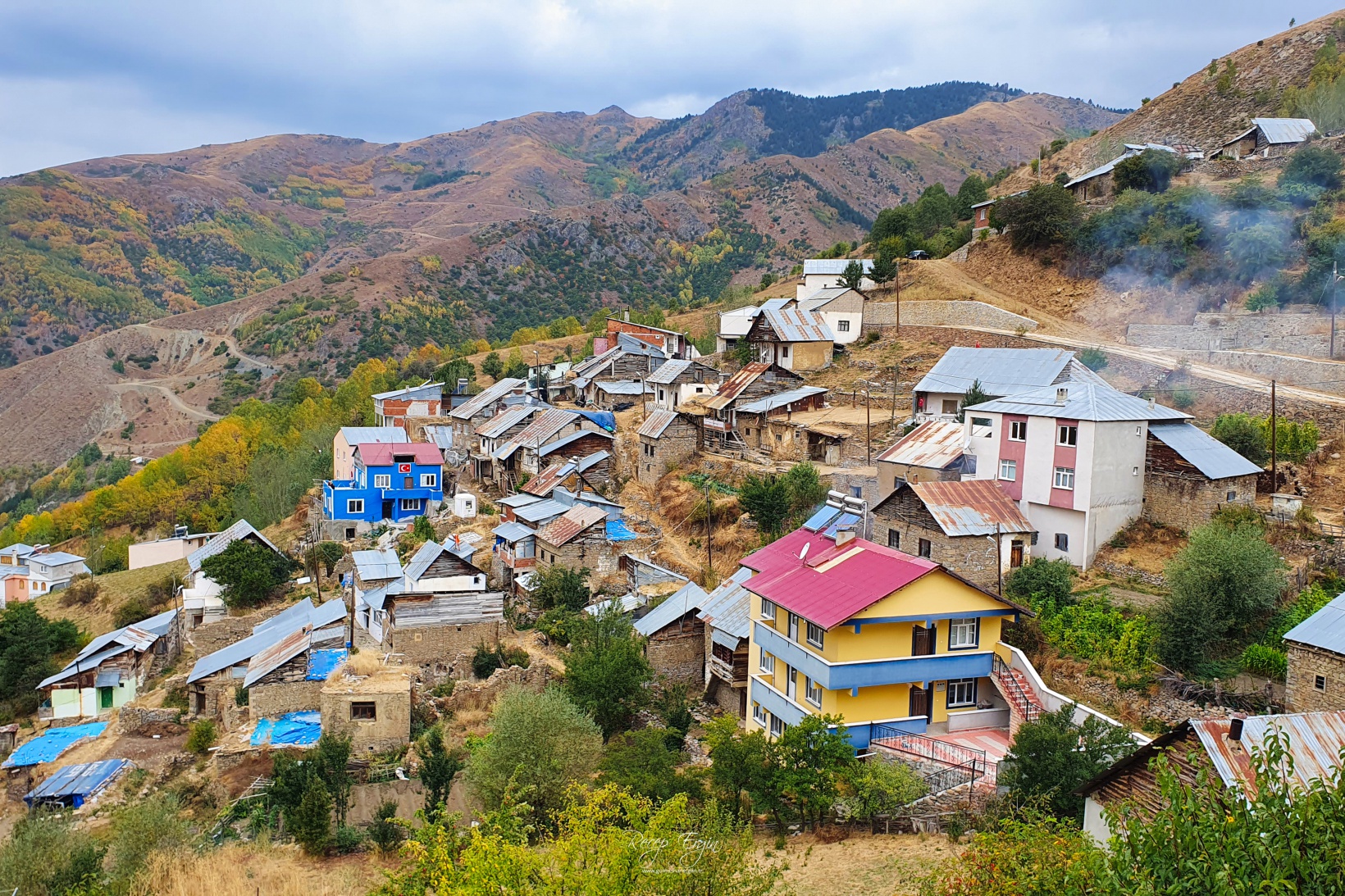 Sonbaharın büyüleyici renkleri Gümüşhane'yi sardı 45