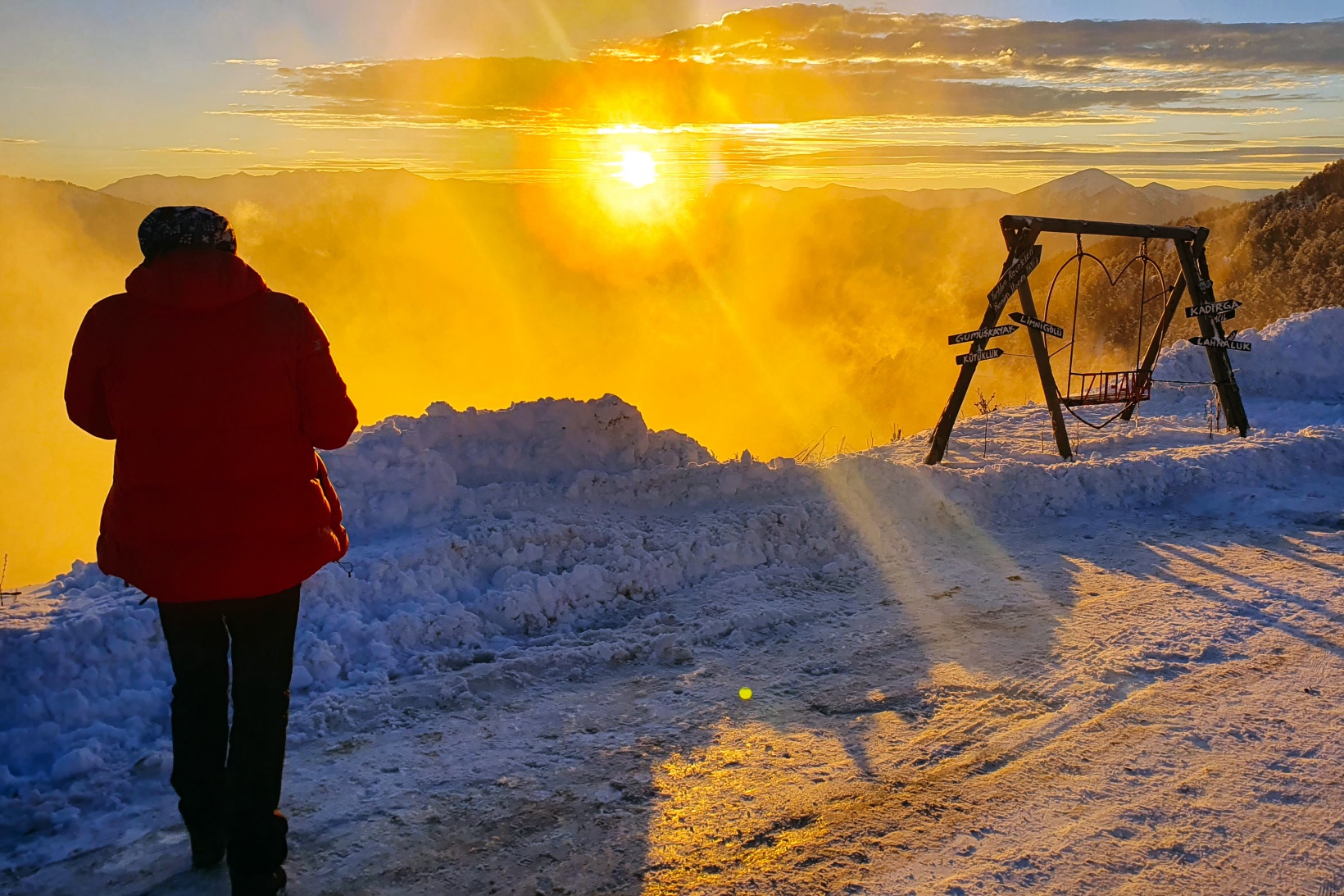 Zigana Dağından eşsiz gün batımı manzaraları 5