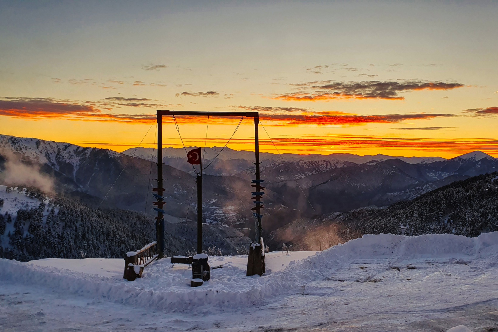 Zigana Dağından eşsiz gün batımı manzaraları 9