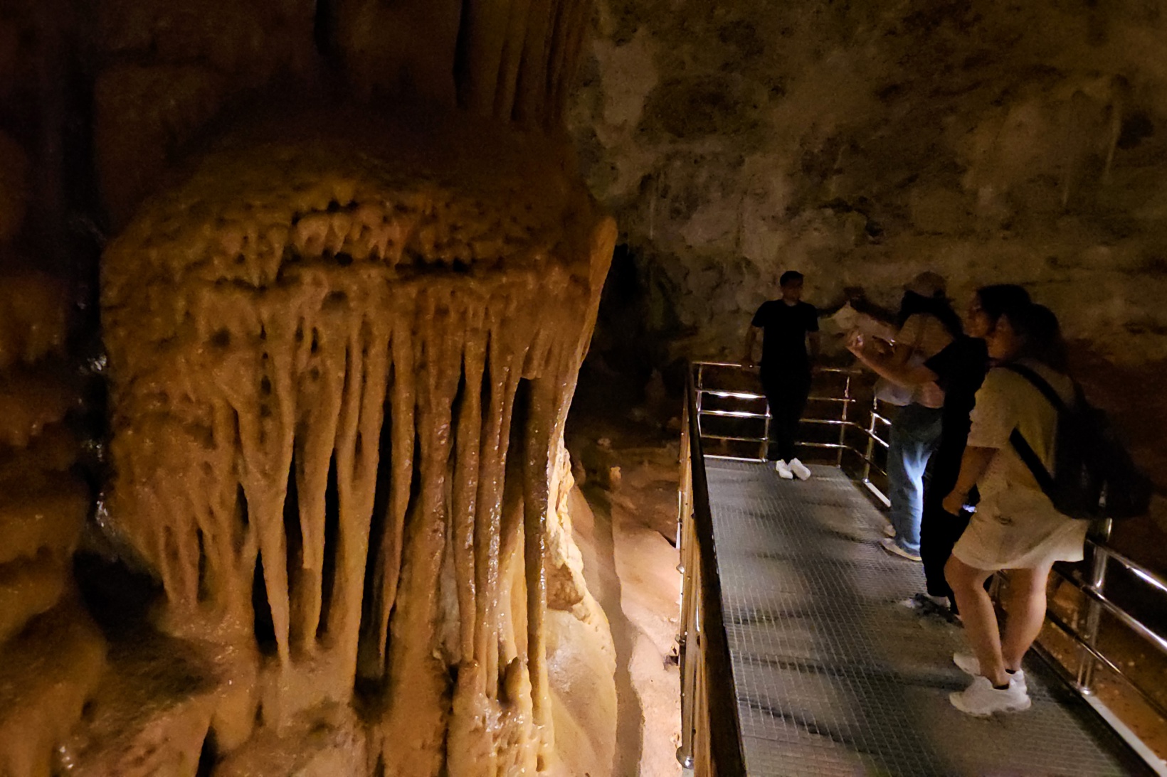 Afrika sıcaklarından kaçan soluğu Karaca Mağarasında alıyor 10