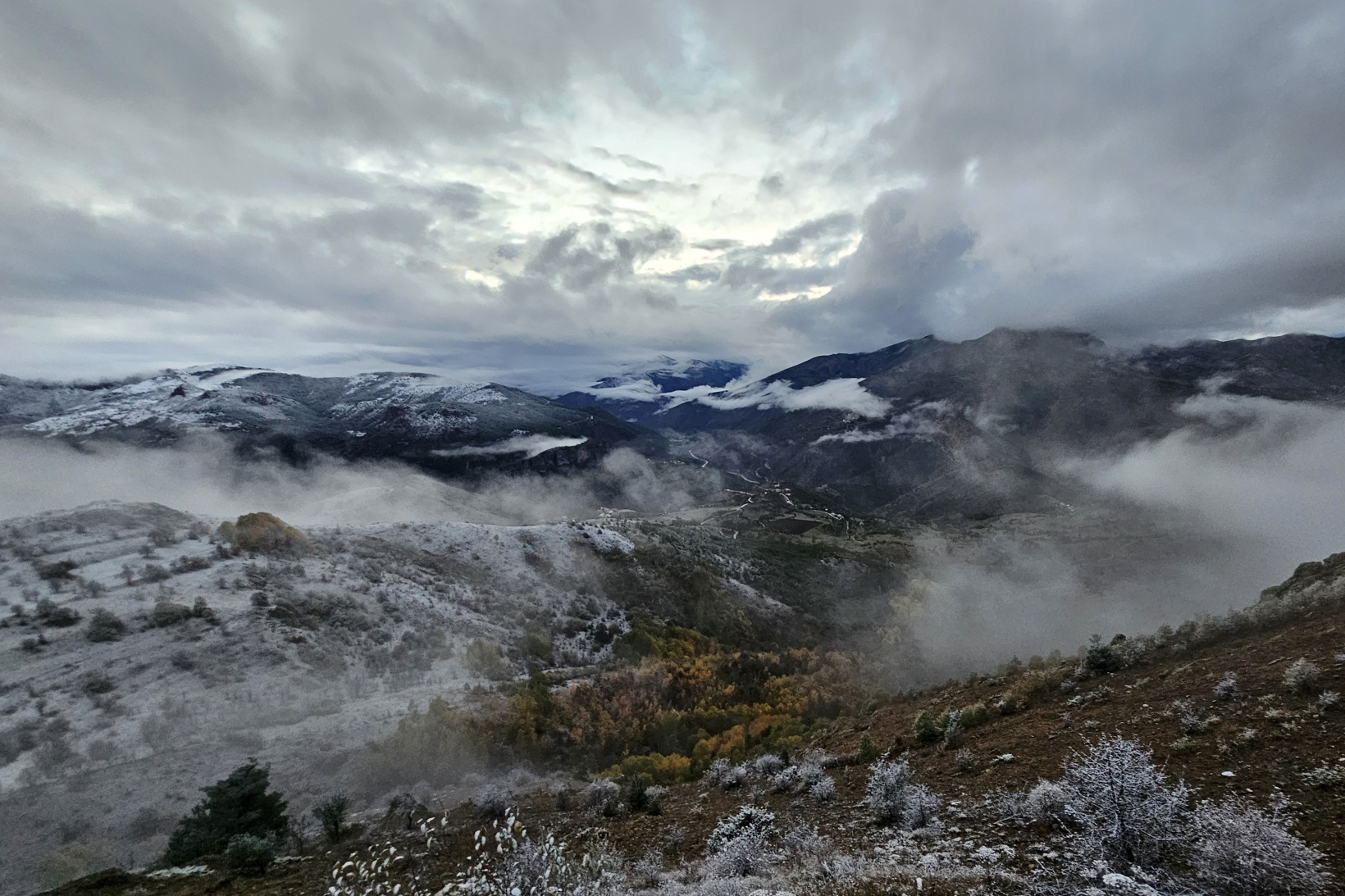 Gümüşhane yaylaları kar altında 7