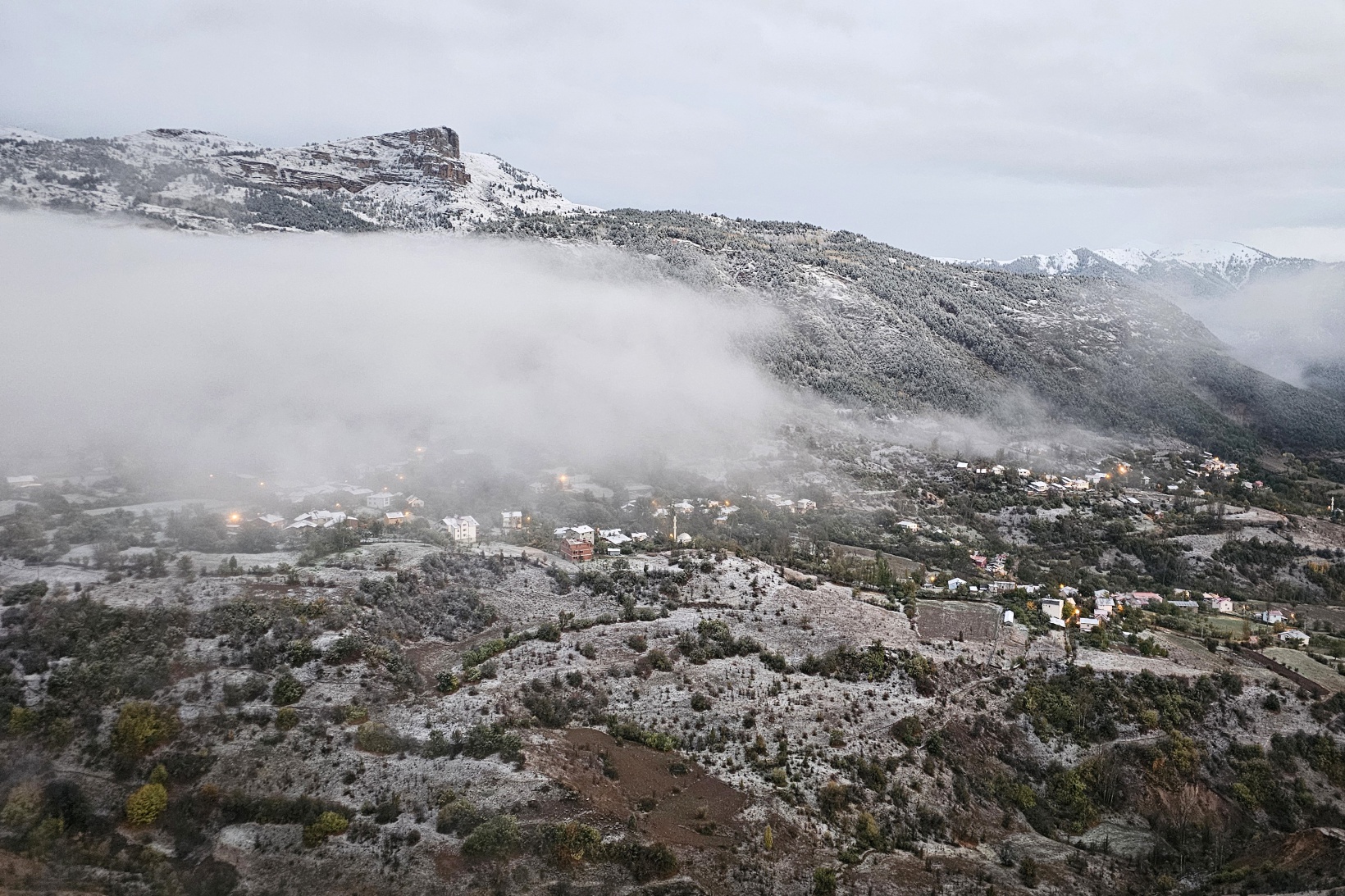 Gümüşhane yaylaları kar altında 11