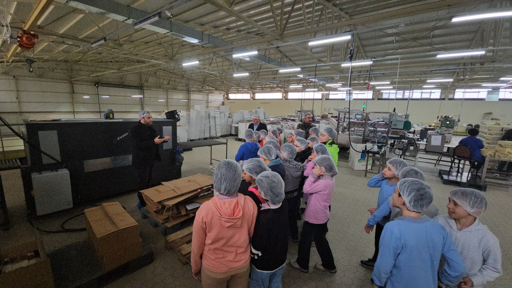 Gümüşhane’de öğrenciler yerli üretimi yerinde inceledi 20