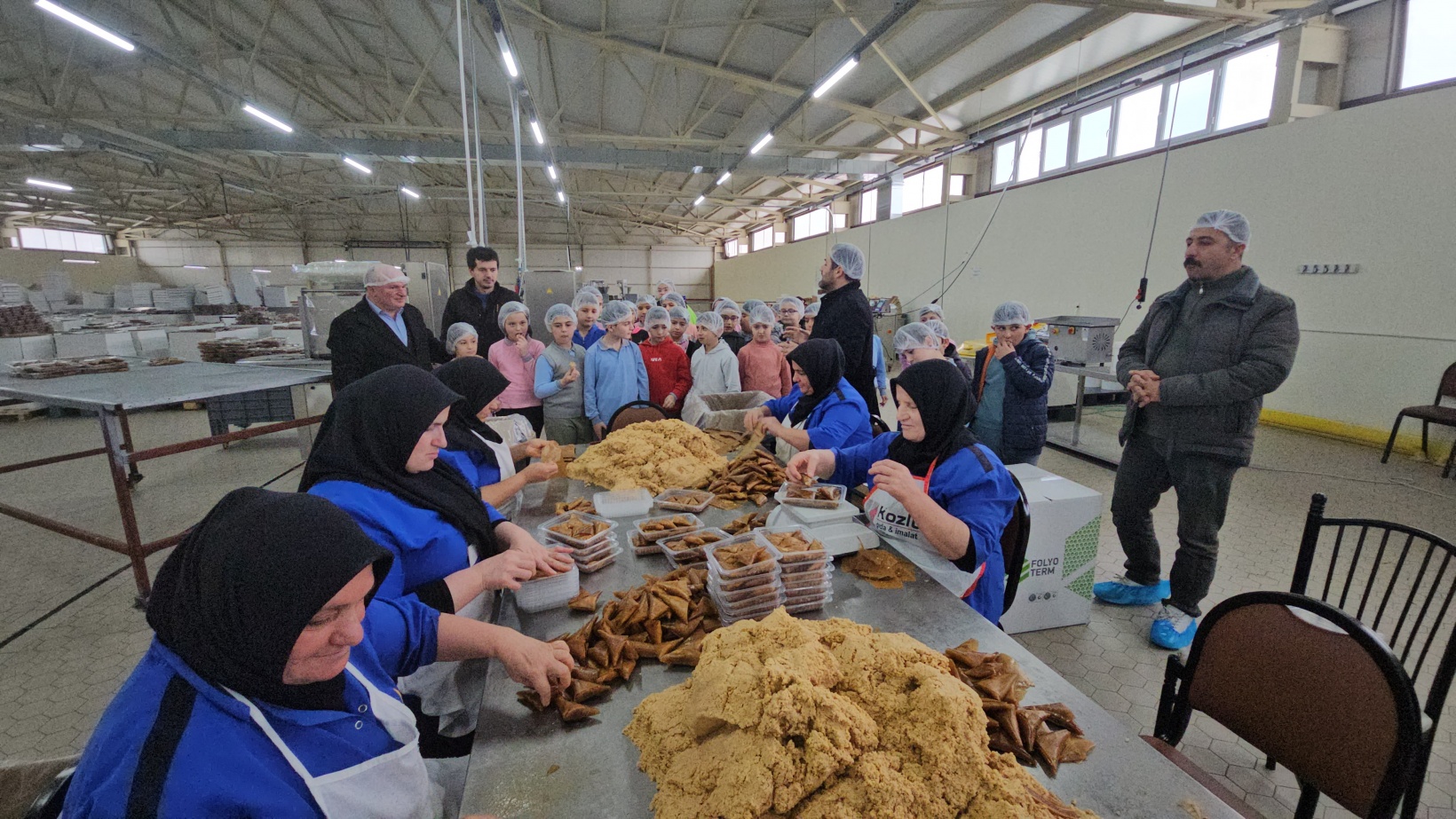 Gümüşhane’de öğrenciler yerli üretimi yerinde inceledi 14