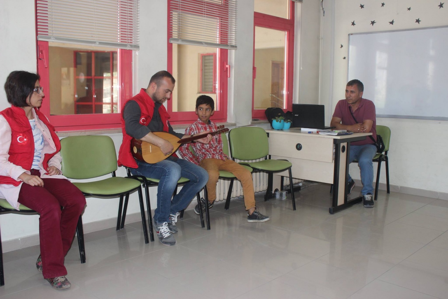 Yeşilbüklü gençler misafir edildi 3