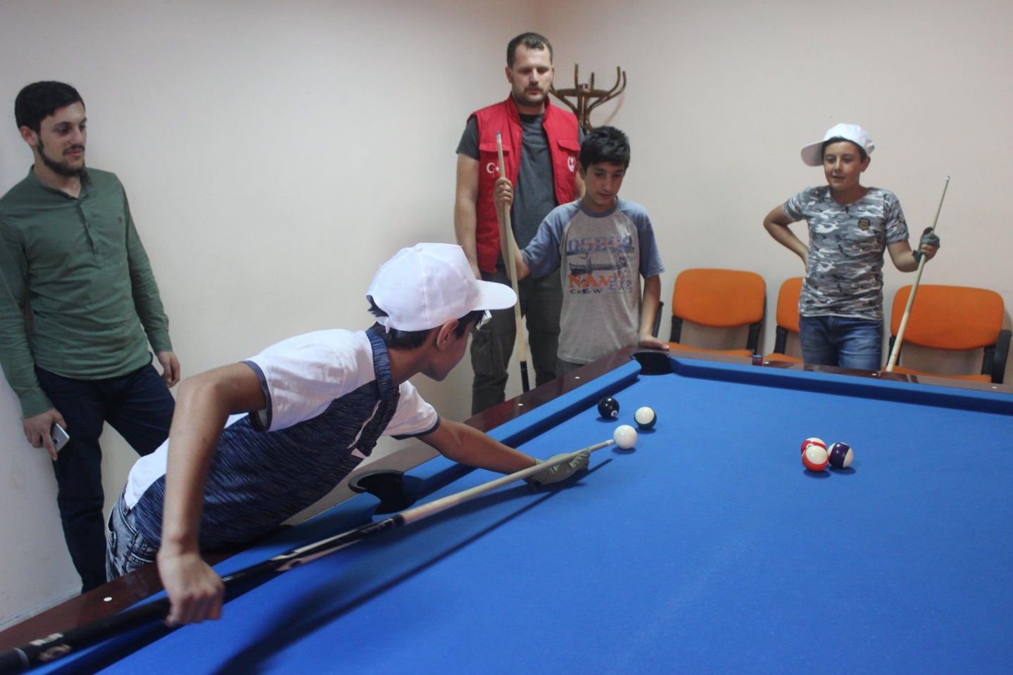 Yeşilbüklü gençler misafir edildi 2