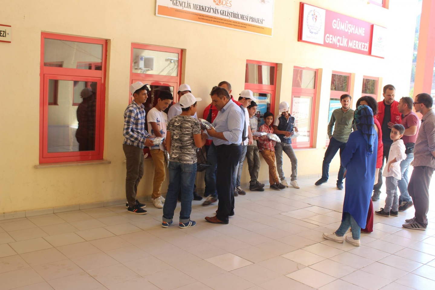 Yeşilbüklü gençler misafir edildi 7