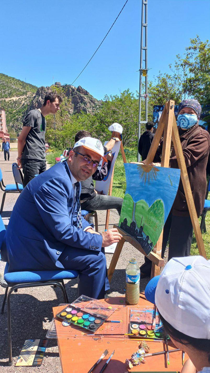 Şehit Tamer Özdemir Anadolu Lisesinden anlamlı bahar şenliği 2