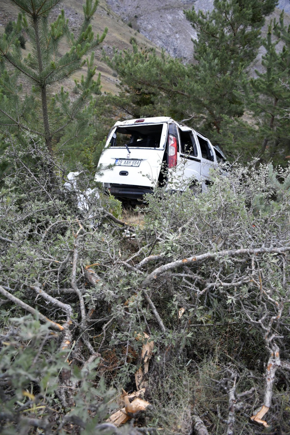 Gümüşhane’de trafik kazası: 6 yaralı 4