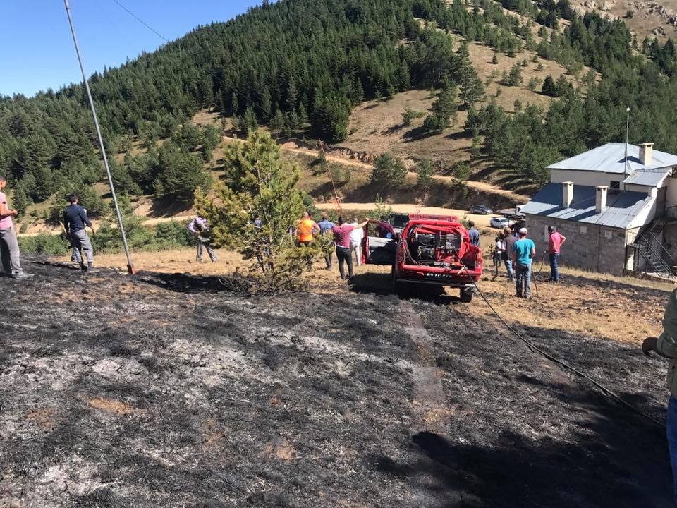 Tersun dağında yangın 3