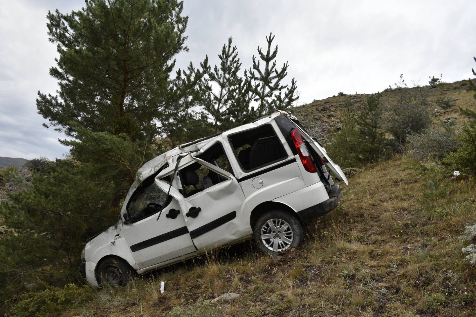 Gümüşhane’de trafik kazası: 6 yaralı 2