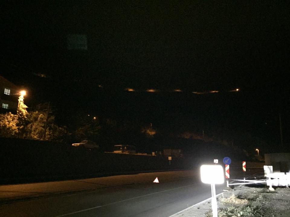 Torul kalesi yolu aydınlatıldı 2