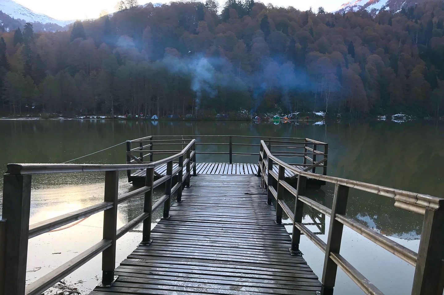 Gümüşhaneli dağcılar Karagöl’de kamp kurdu 2