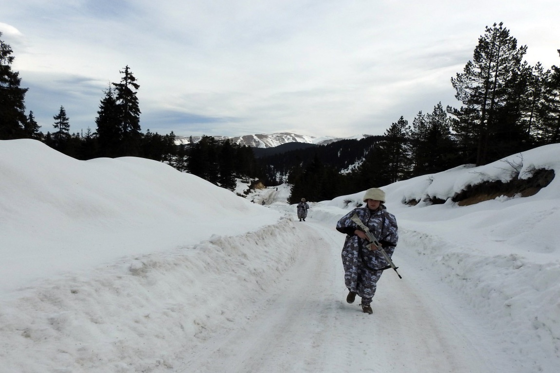 Gümüşhane dağlarında kış operasyonları devam ediyor 4