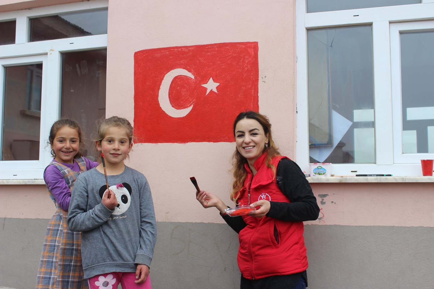 Gönüllü gençler Akocak köyünde 5