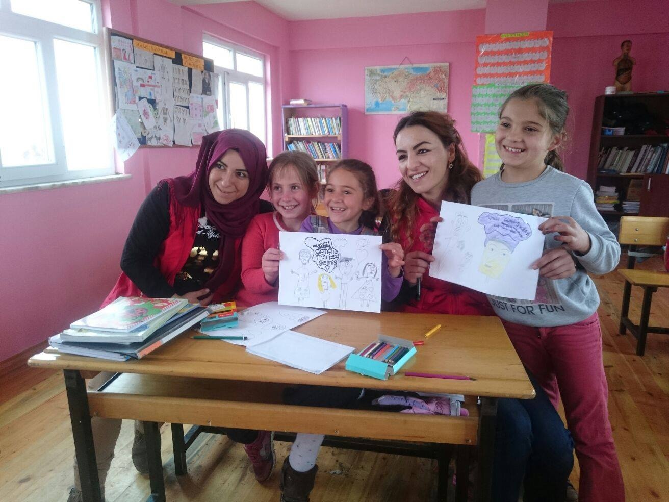 Gönüllü gençler Akocak köyünde 7