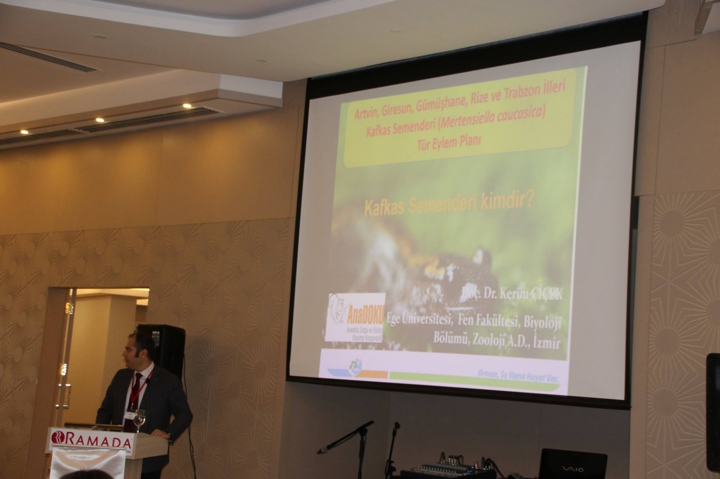 Gümüşhane’de ‘Kafkas Semenderi’ tür eylem planı çalıştayı yapıldı 2