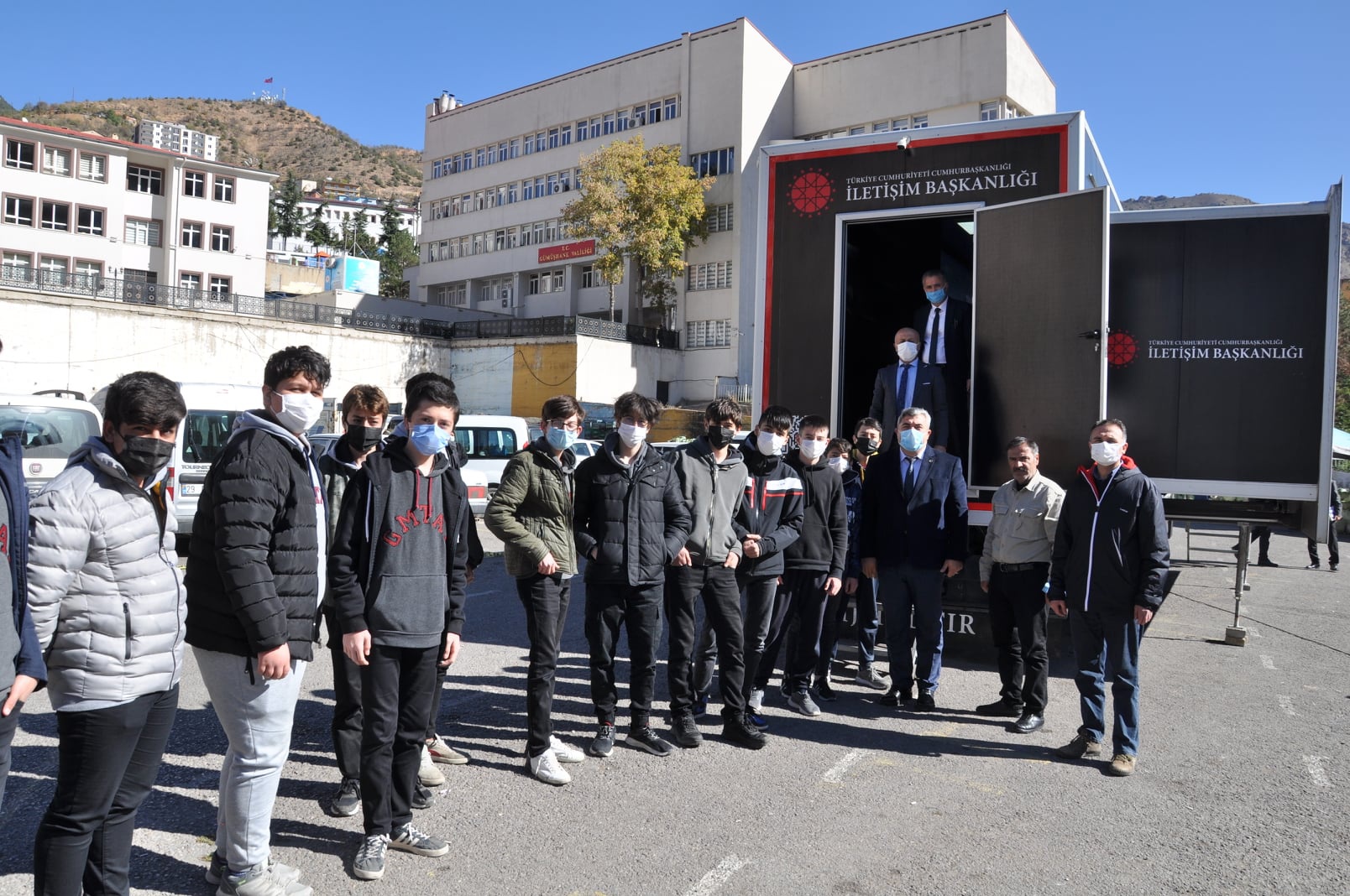 Dijital İletişim Tırı Gümüşhane’de 9