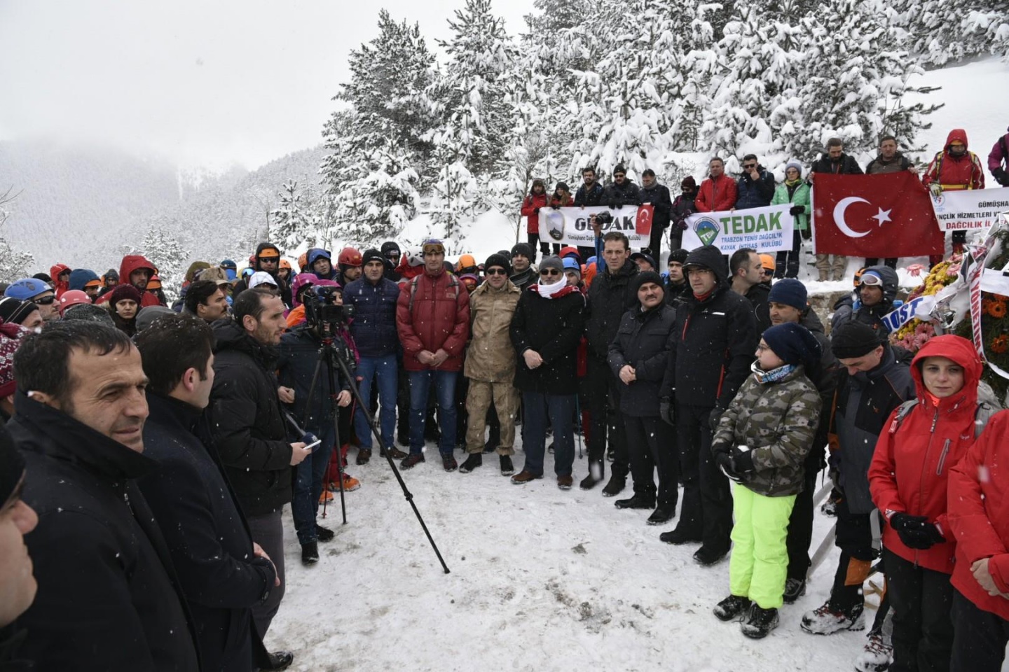 Zigana Dağı'nda çığda ölen 10 dağcı felaketin 9. yılında törenle anıldı   6