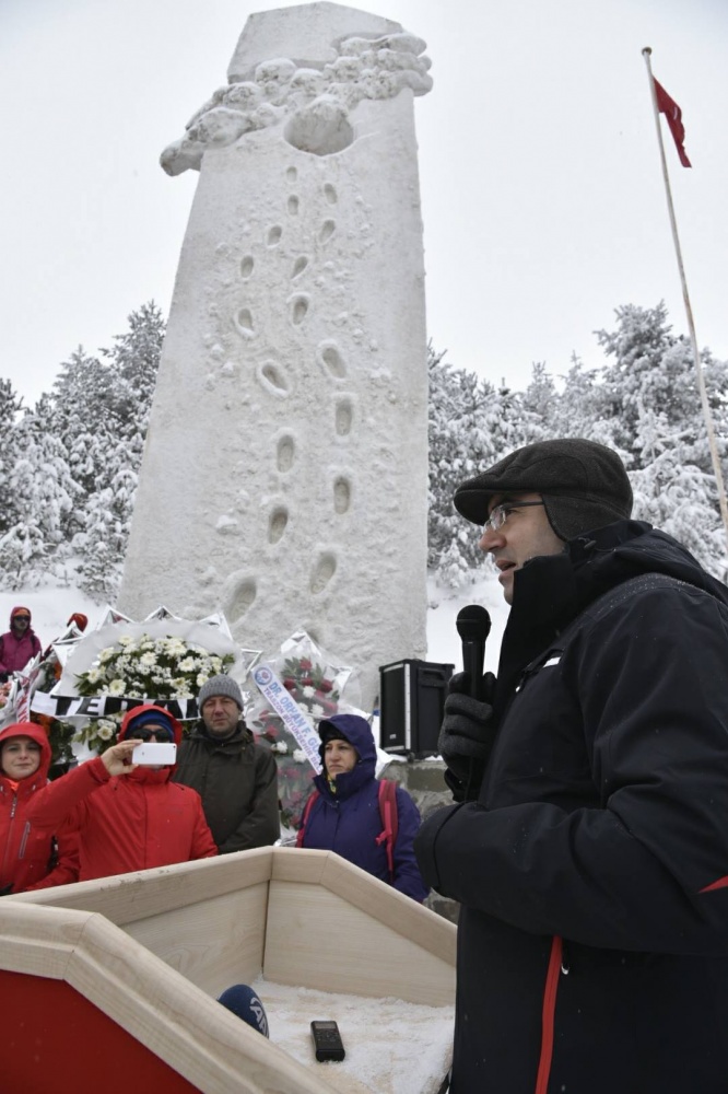 Zigana Dağı'nda çığda ölen 10 dağcı felaketin 9. yılında törenle anıldı   5