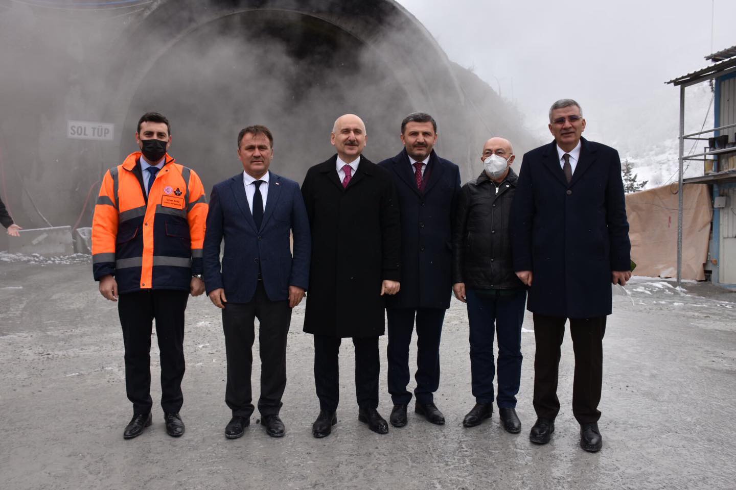 Zigana tünelinde ışık görme töreni düzenlendi 17