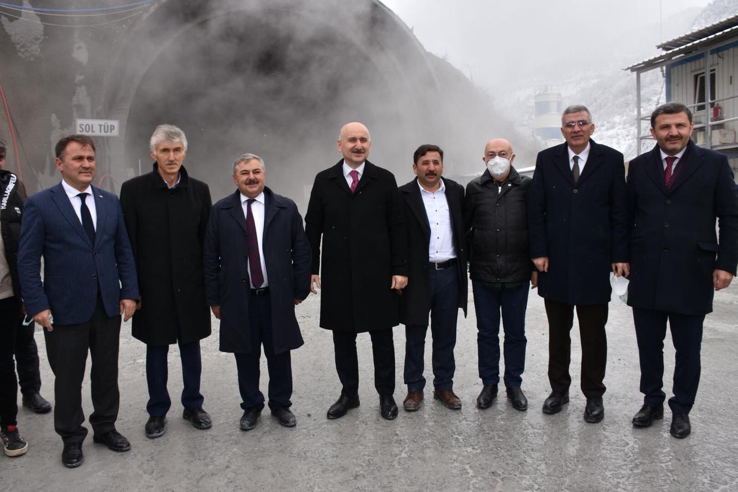Zigana tünelinde ışık görme töreni düzenlendi 18