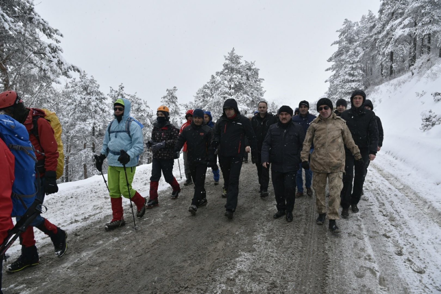 Zigana Dağı'nda çığda ölen 10 dağcı felaketin 9. yılında törenle anıldı   9