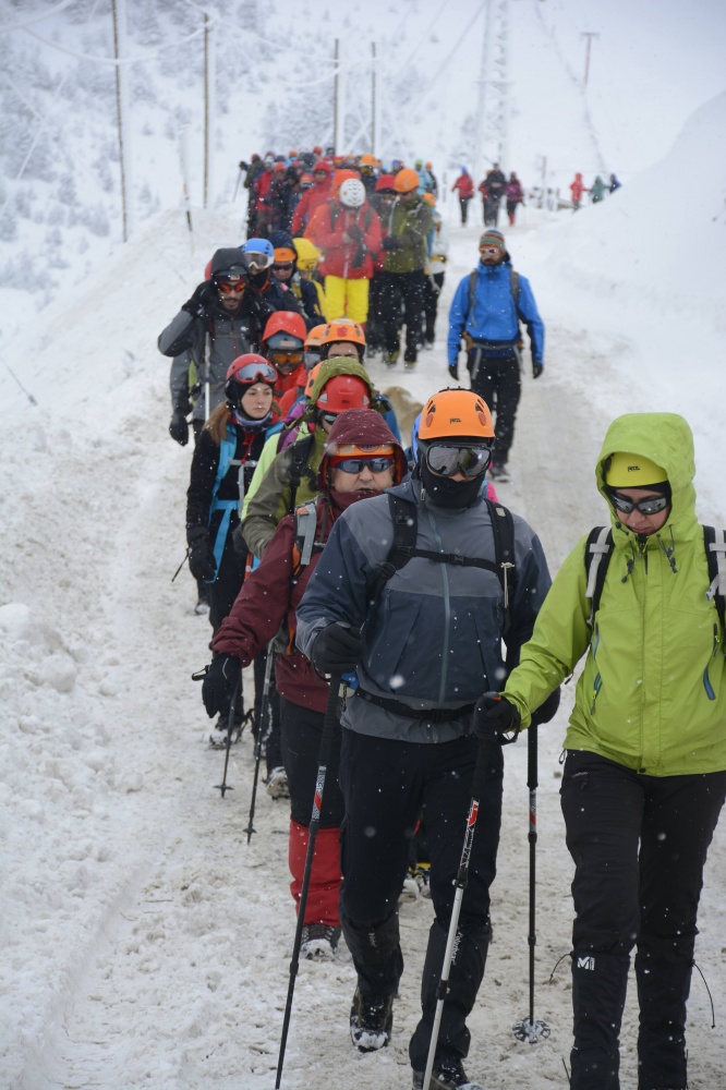 Zigana Dağı'nda çığda ölen 10 dağcı felaketin 9. yılında törenle anıldı   18