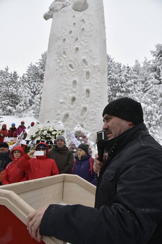 Zigana Dağı'nda çığda ölen 10 dağcı felaketin 9. yılında törenle anıldı   22