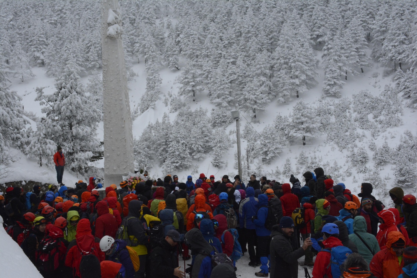 Zigana Dağı'nda çığda ölen 10 dağcı felaketin 9. yılında törenle anıldı   35