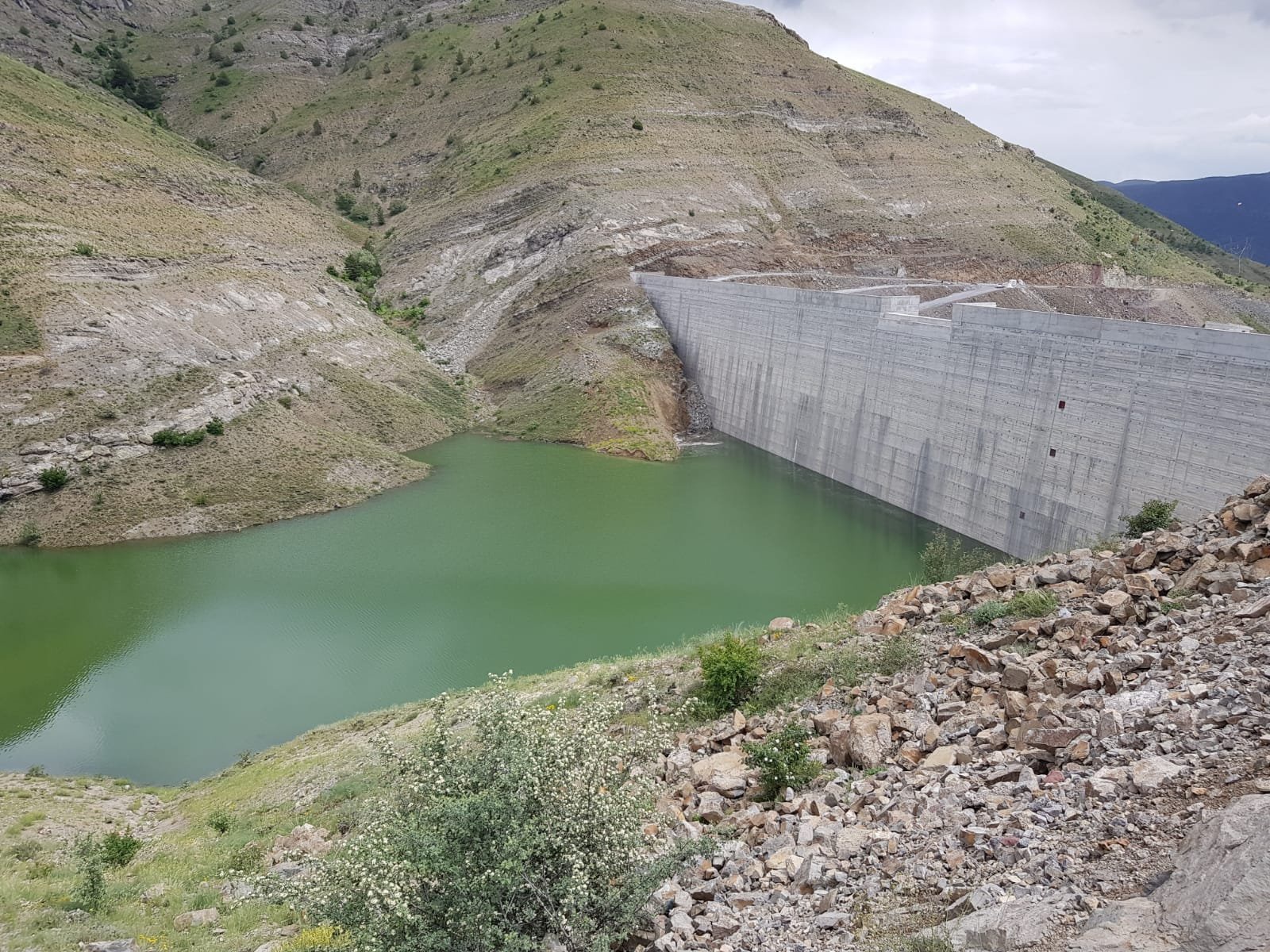 Bahçecik Barajı'nda su seviyesi 28 metreye ulaştı 5