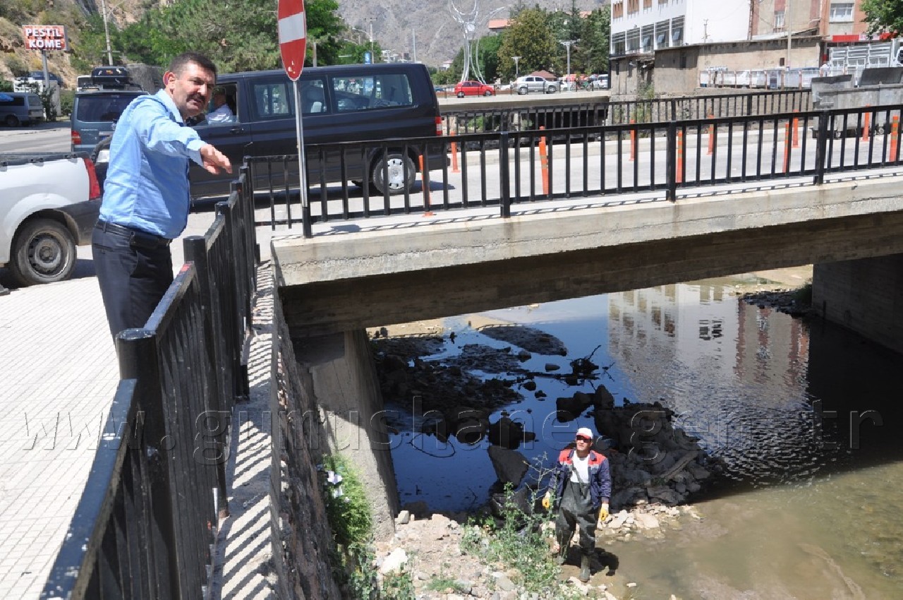 Gümüşhane Belediyesi Harşit Çayında Temizlik Çalışması Başlattı 2
