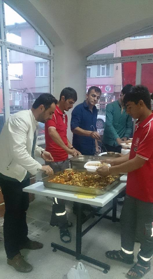 Şiran Ülkü Ocaklarından iftar sofrası 2