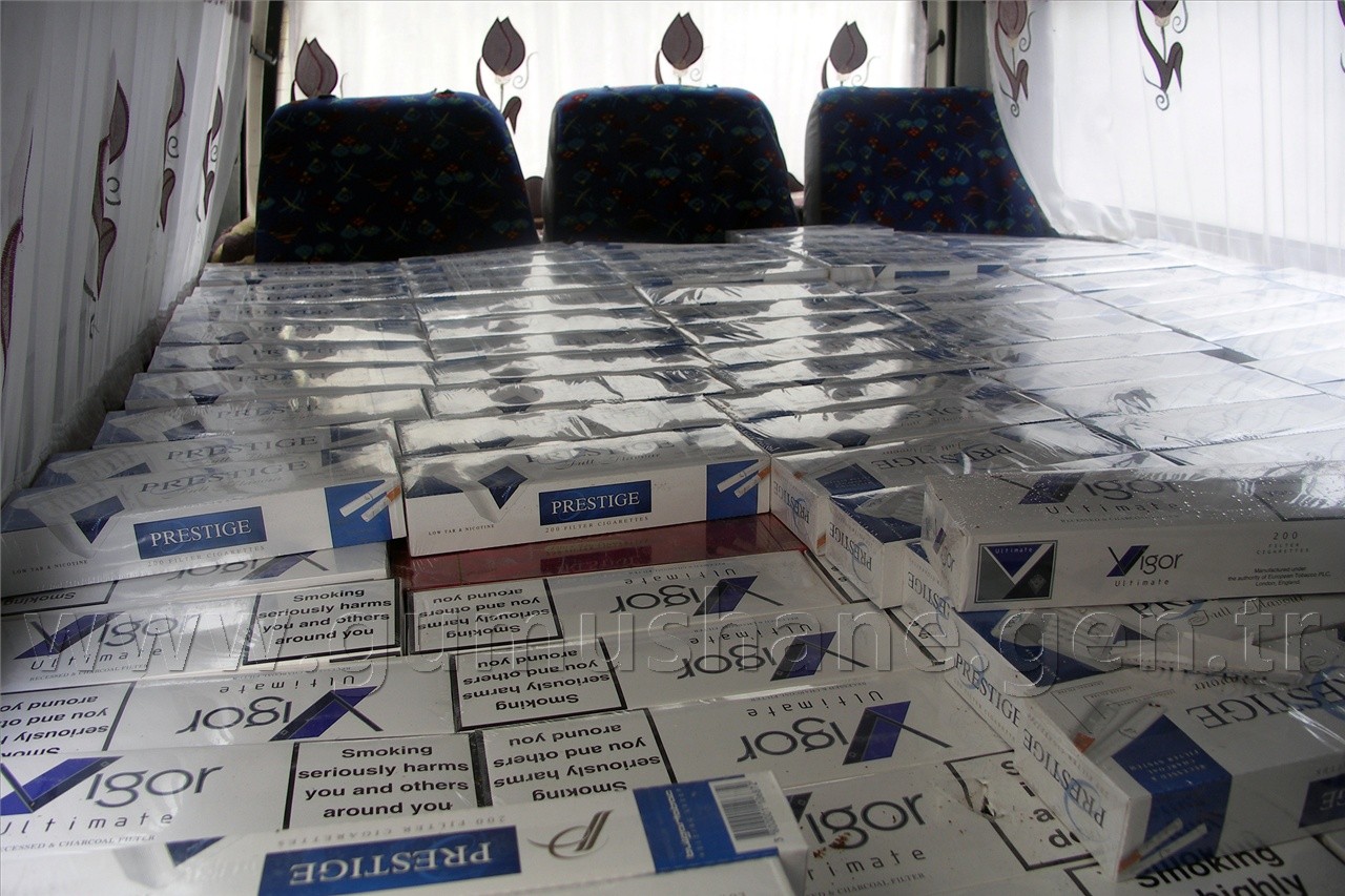 Kelkit'te Yine Kaçak Sigara Ele Geçirildi 2