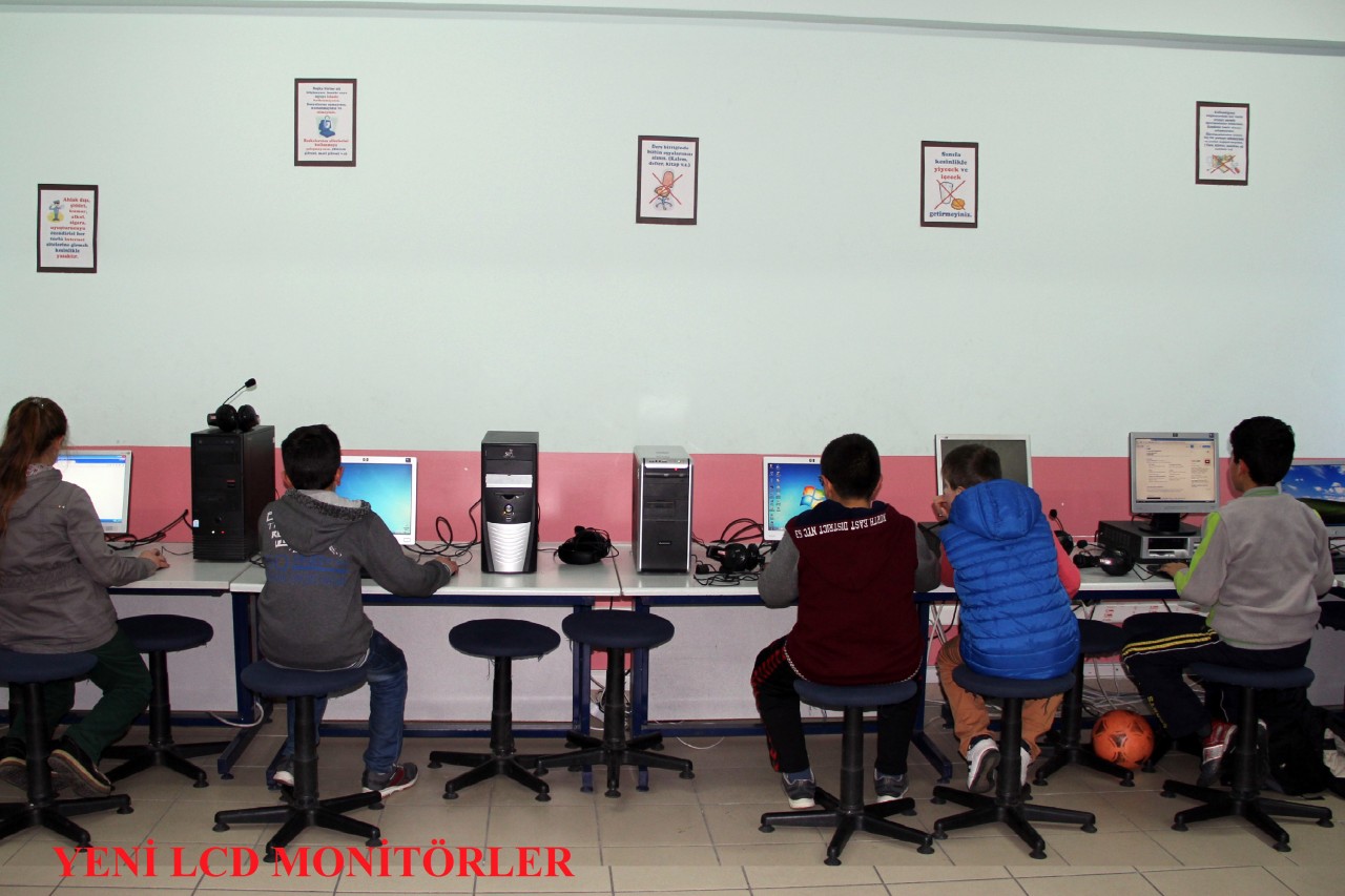 Emniyet Müdürlüğünden monitör desteği 2