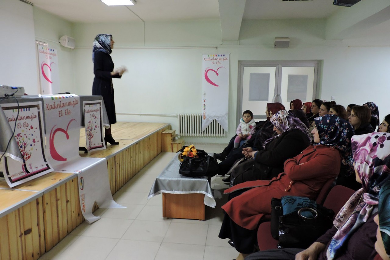 Torul’da ‘Kadınlarımızla el ele’ projesi sona erdi 2