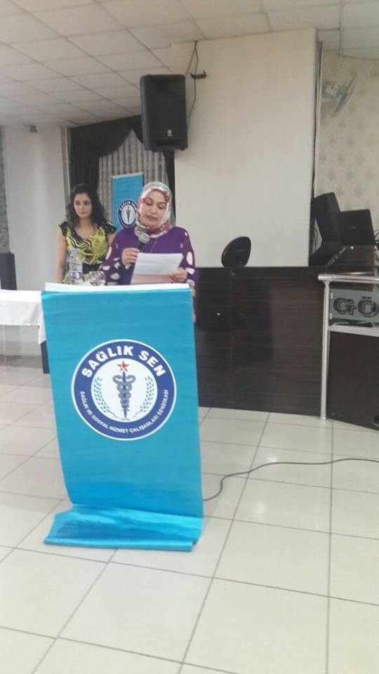 Sağlık-Sen Gümüşhane Kadın Kollarından Ebeler ve Hemşireler Günü Programı 1