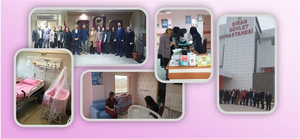 Kelkit ve Şiran Devlet Hastaneleri anne dostu hastane oldu 1