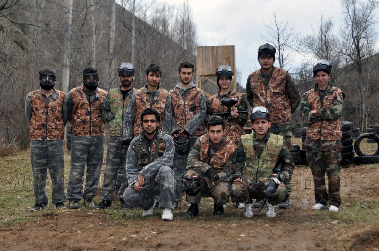Gümüşhane'de Paintball Heyecanı Başladı 2