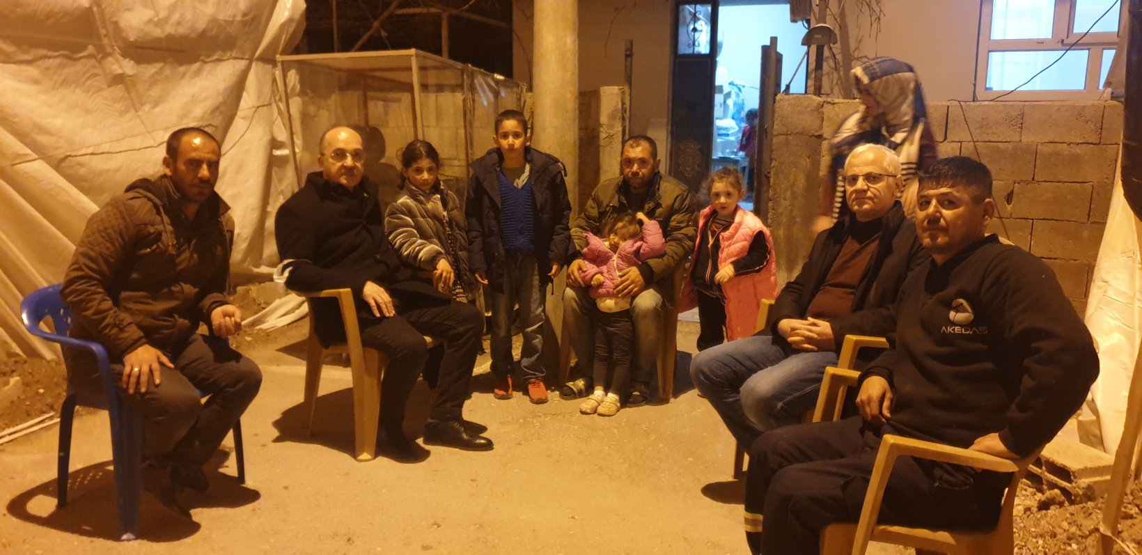 GÜ heyetinden deprem bölgesine taziye ziyareti 15