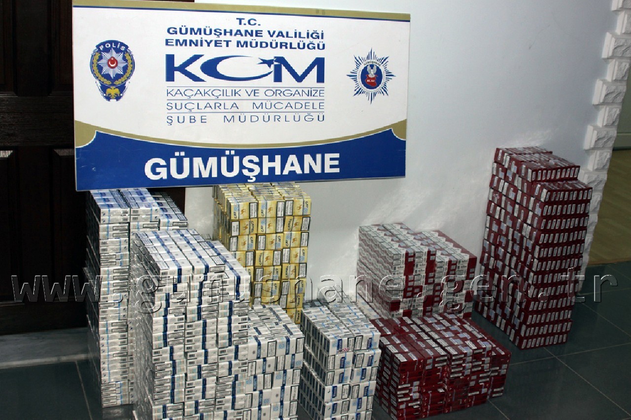 Gümüşhane Emniyetinden Uyuşturucu, Sigara Ve Silah Operasyonu 2