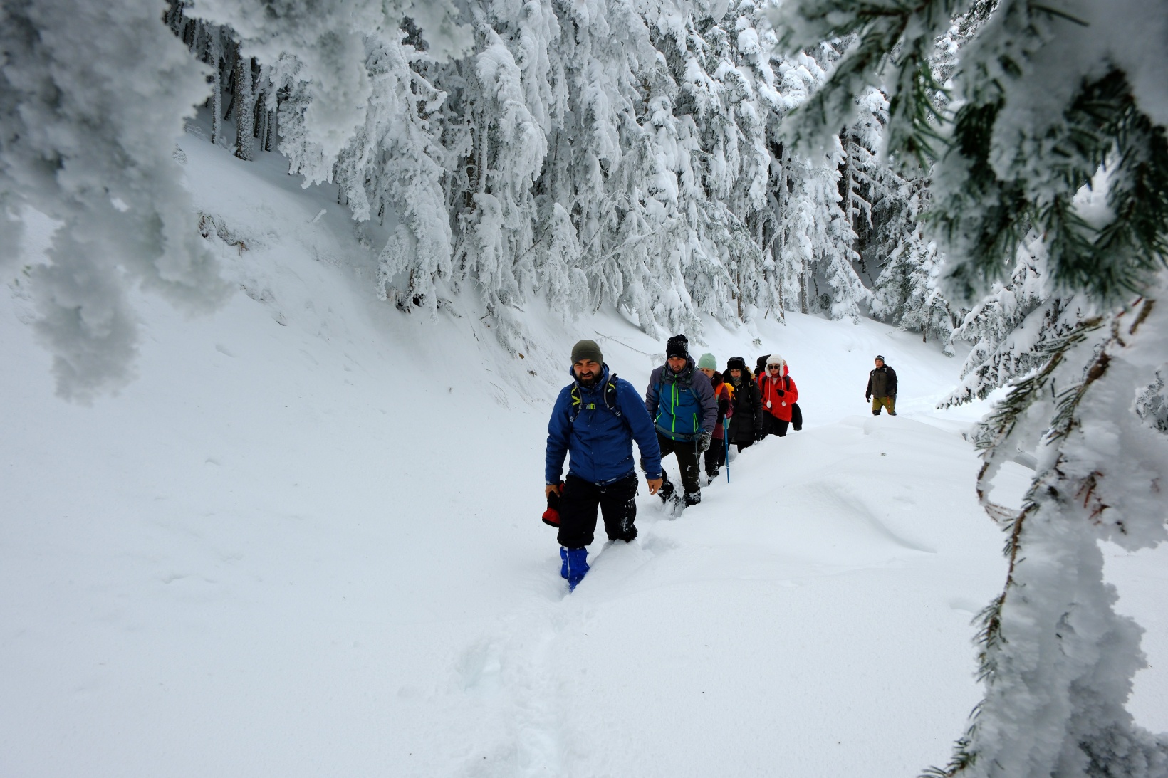 Gümüşhane'nin zirvelerinde kutupları aratmayan yürüyüş 16