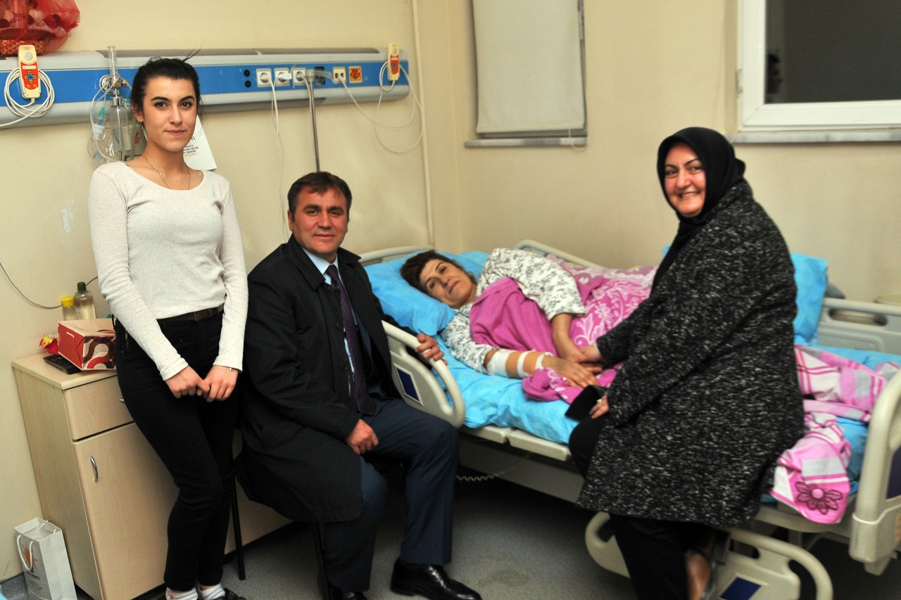 Başkan Çimen’den hasta ziyaretleri 3