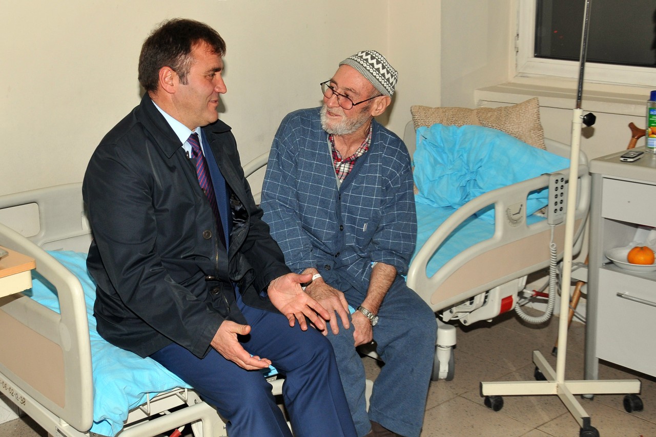 Başkan Çimen’den hasta ziyaretleri 4